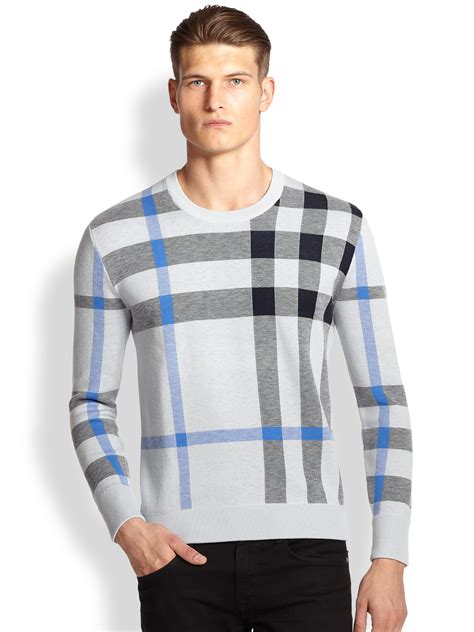 burberry mens sweater pattern|Burberry men's sweater sale.